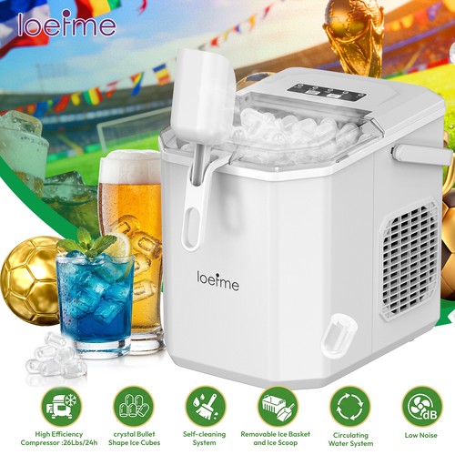 Portable ice maker machine - ice,