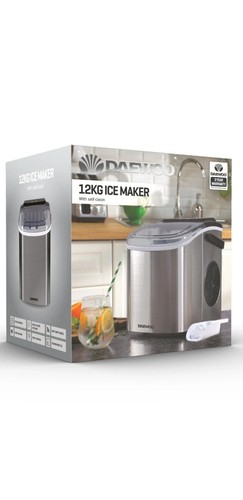Daewoo 12kg ice maker portable - 12kg,