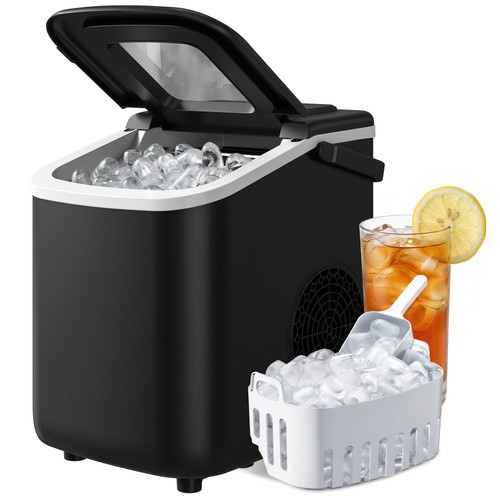 Homcom countertop ice maker - ice,